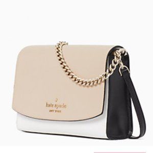NWOT Kate Spade Carson Convertible Crossbody Warm Beige Multi (Colorblock)